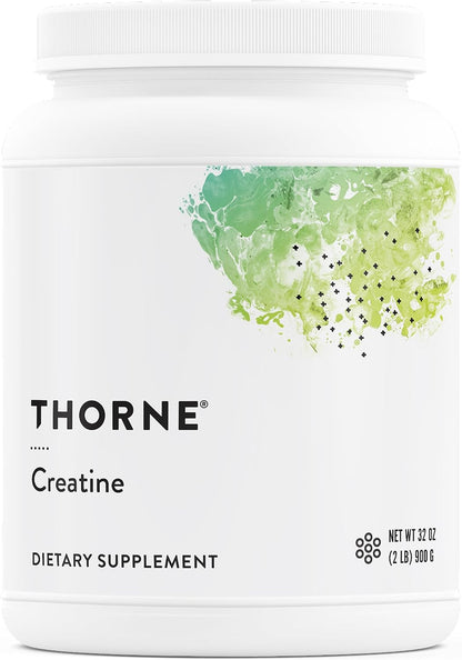 THORNE Creatine - Micronized Creatine Monohydrate Powder - Support for Muscles & Cognitive Function* - for Women & Men - Pineapple Orange - NSF Certified for Sport - 5 g per Serving - 60 Servings