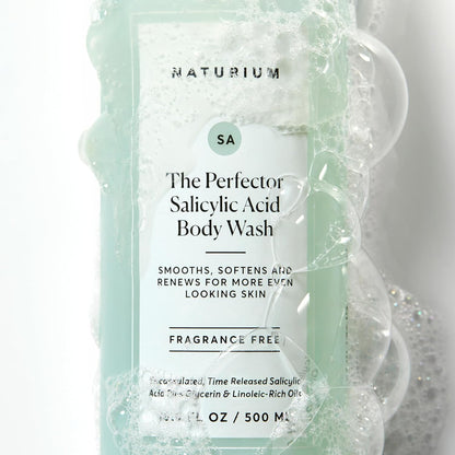 Naturium The Perfector/Booster/Brightener/Energizer/Glow Getter/Multi Vitamin Body Wash, Gentle & Smoothing Cleanser - 16.9 Fl Oz