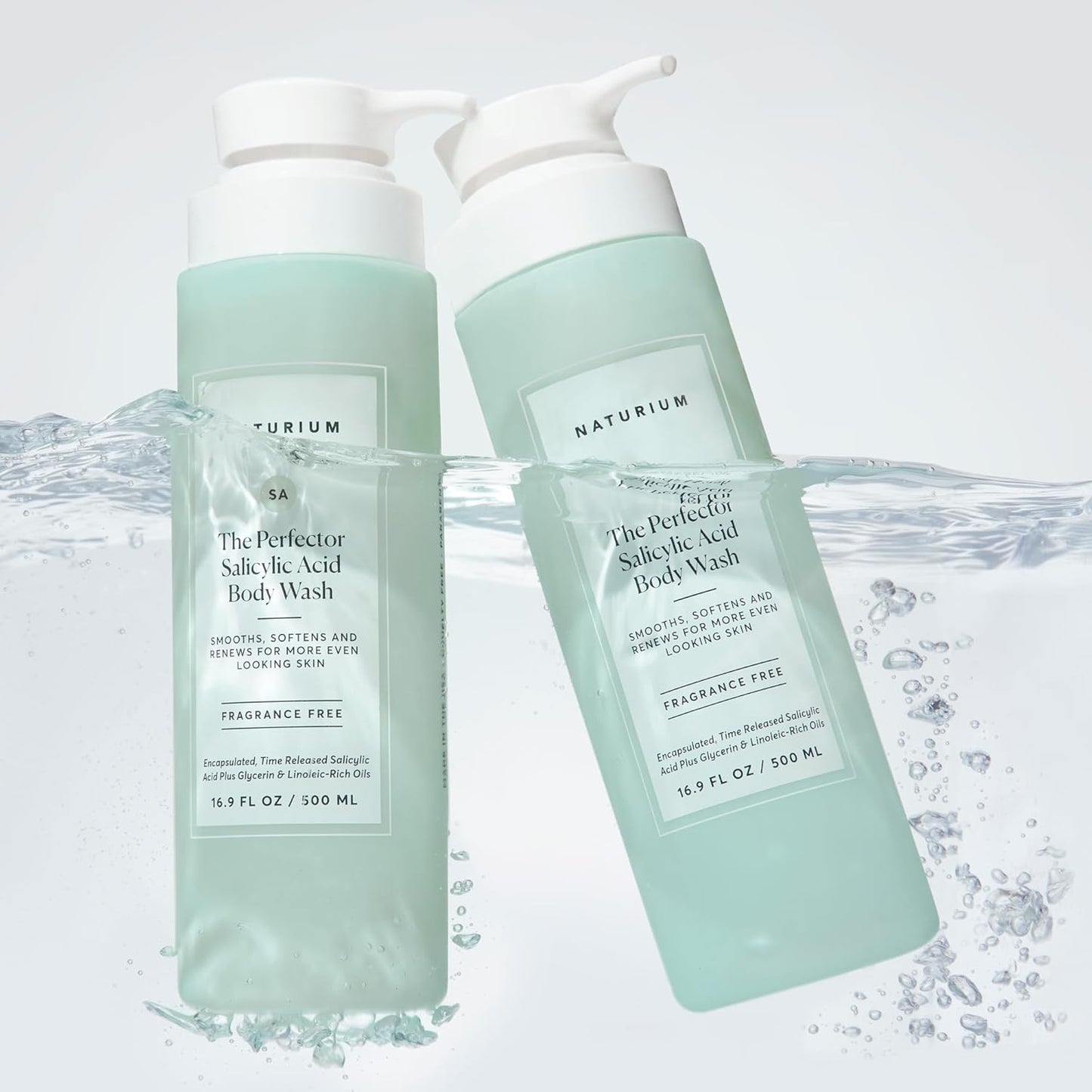 Naturium The Perfector/Booster/Brightener/Energizer/Glow Getter/Multi Vitamin Body Wash, Gentle & Smoothing Cleanser - 16.9 Fl Oz