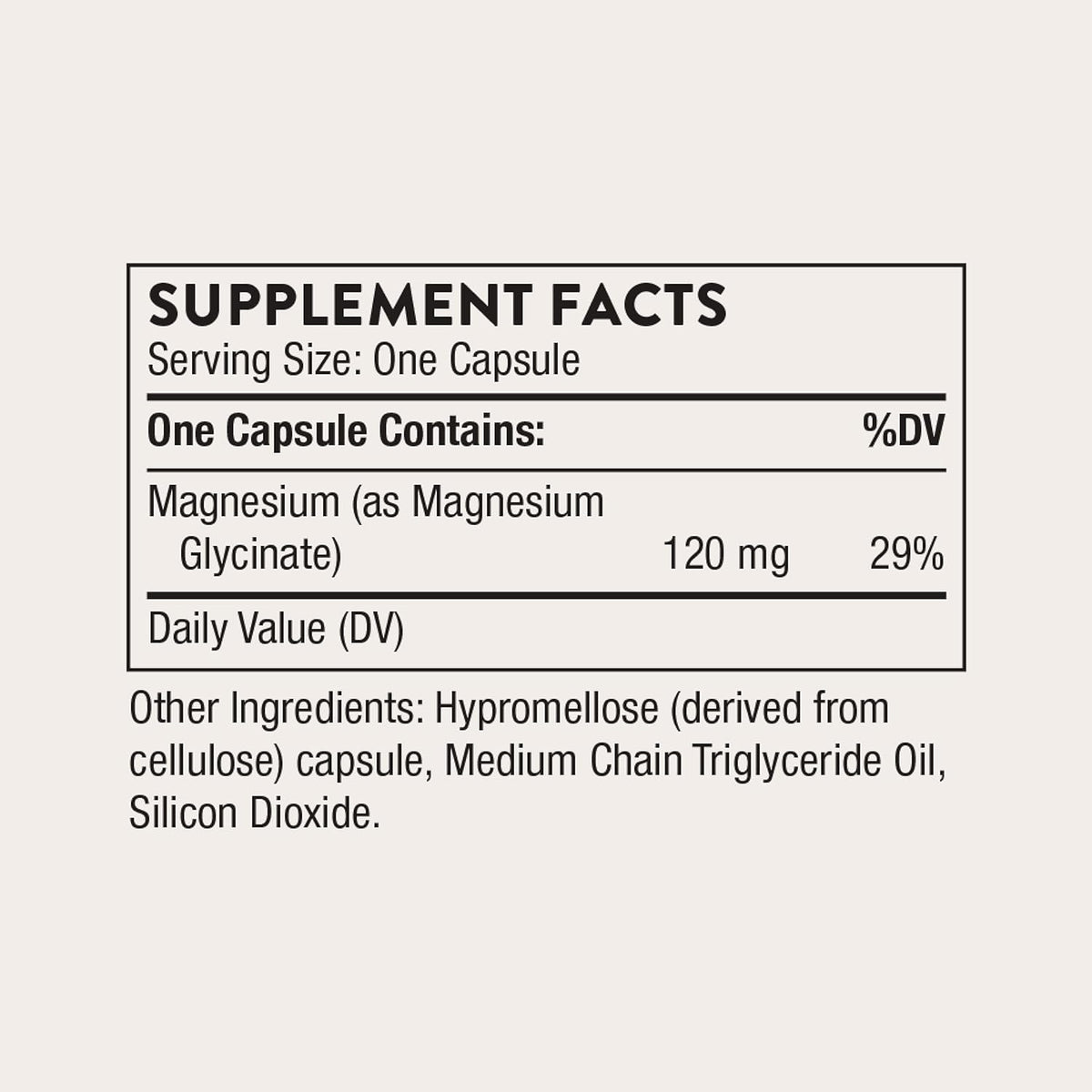 THORNE - Magnesium Glycinate - Supports Restful Sleep, Muscle Relaxation, Heart Health & Metabolism* - Chelated Magnesium Capsules - Third-Party Certified - Gluten, Dairy & Soy-Free - 90 Servings
