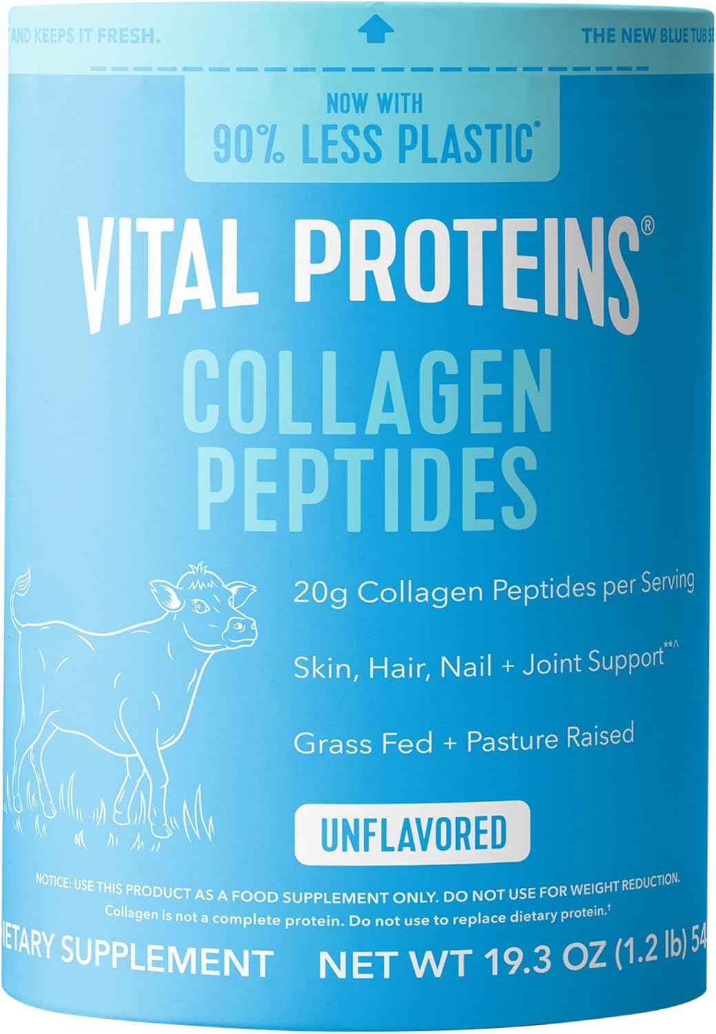Vital Proteins Collagen Peptides Powder - Chocolate Powder for Hair, Nail, Skin, Bone & Joint Health, 13.5oz