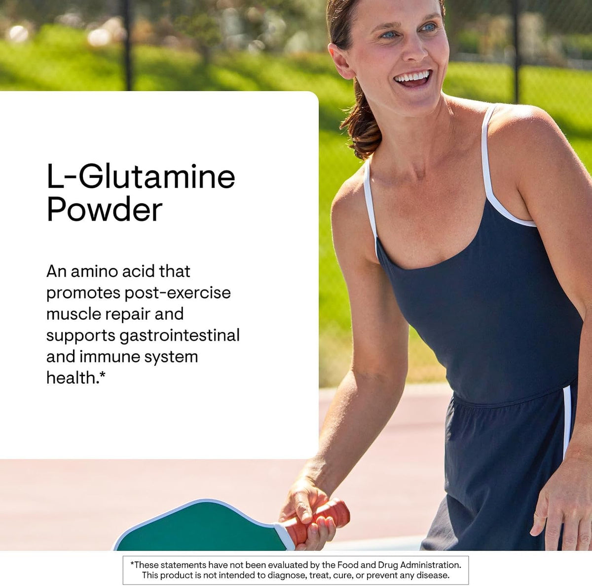 THORNE - L-Glutamine Powder - Amino Acid Supplement for Immune System & GI Health - Promotes Post-Exercise Muscle Cell Repair* - NSF Certified for Sport - Gluten, Dairy & Soy-Free - 90 Servings