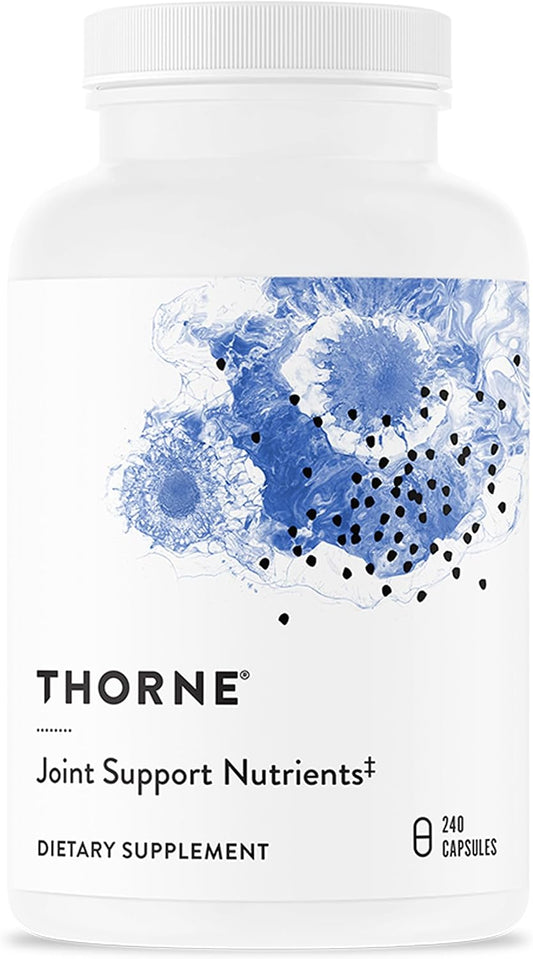 THORNE - Joint Support Nutrients - Formulated with Glucosamine, MSM, Curcumin, Bromelain, Boswellia & Potassium for Joint Support* - Third-Party Certified - Gluten, Dairy & Soy-Free - 240 Capsules