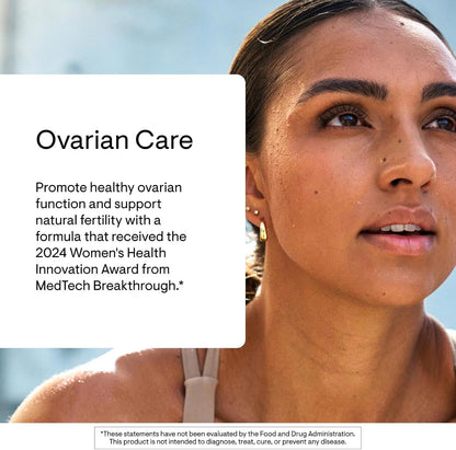 THORNE - Ovarian Care - Promotes Healthy Ovarian Function & Fertility Health* - Inositol, CoQ10, Folate & Polyphenols - Women's Health Supplement - Mixed Berry - Third-Party Certified - 60 Servings