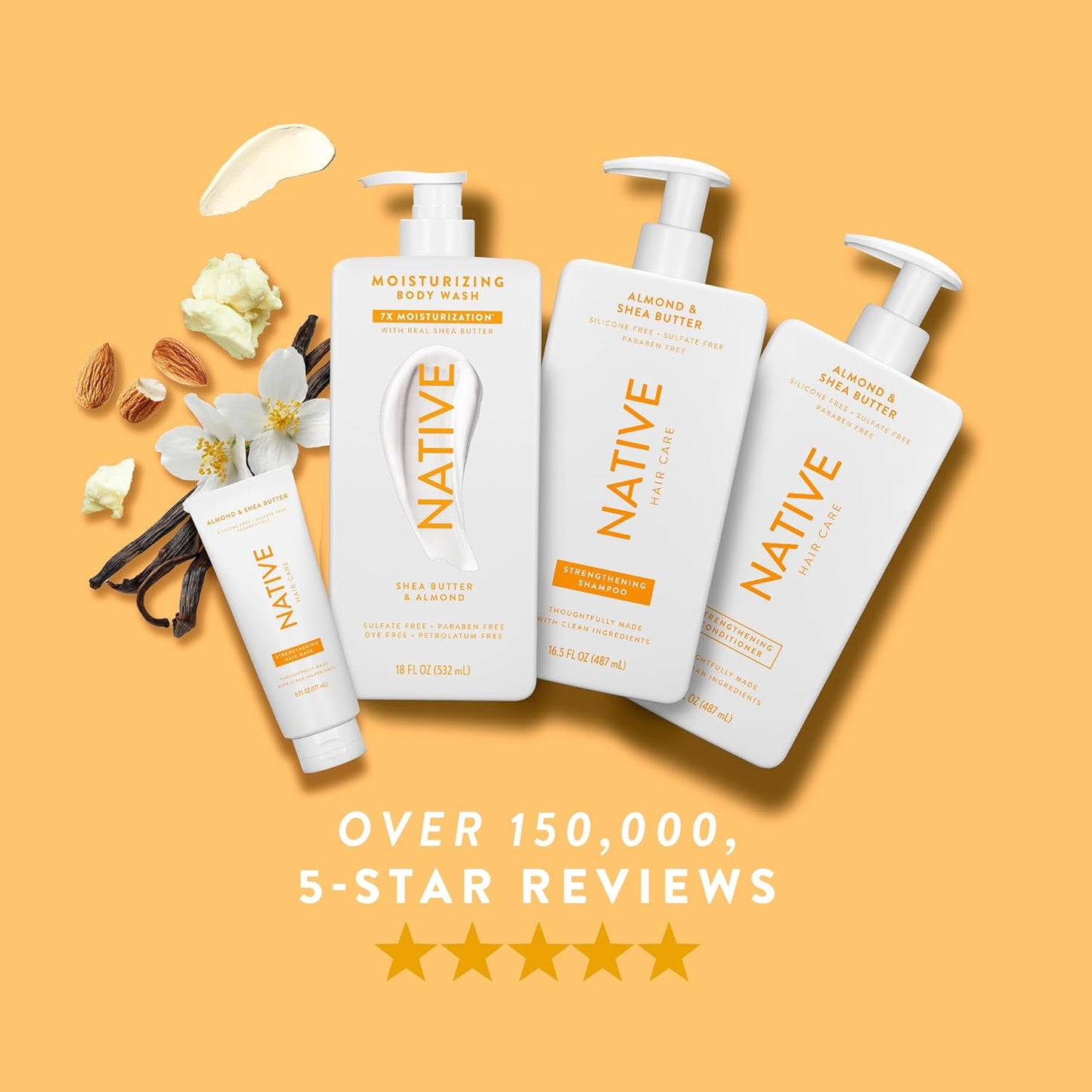 Native Moisturizing Body Wash Contains Naturally Derived Ingredients - Multiple Variants To Choose From - 11 Oz