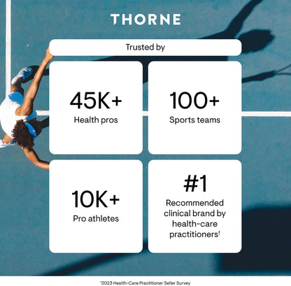 THORNE - Advanced Digestive Enzymes - Supplement with Pepsin, Ox Bile & Pancreatin for Indigestion & Constipation Relief - Minimizes Occasional Gas & Bloating* - Third-Party Certified - 180 Capsules