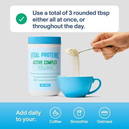 Vital Proteins® Active Complex, 20g Collagen Peptides, Improves Joint Comfort, Supports Movement & Mobility