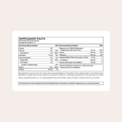 THORNE - RecoveryPro - Whey Protein Powder with Magnesium, GABA & L-Tryptophan - Supports Restful Sleep, Stress Management & Muscle Recovery* - NSF Certified for Sport - Gluten-Free - 12 Servings