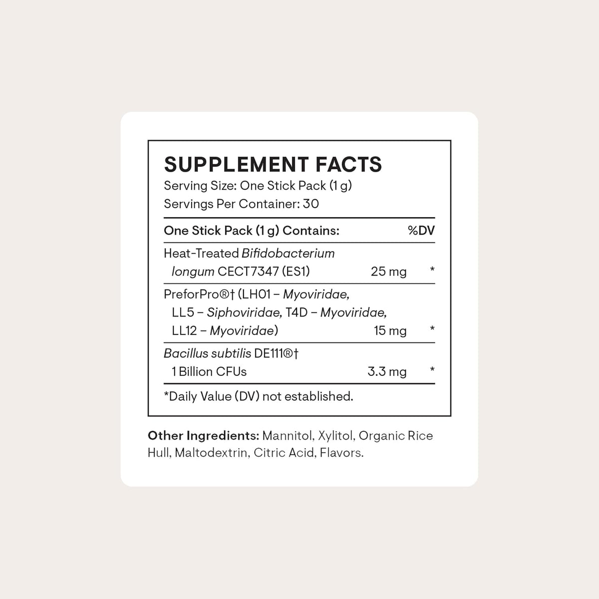 THORNE - Complete Biotic - Probiotic, Prebiotic & Postbiotic for Women, Men & Kids - Supports Gut, Digestive & Immune Health* - Occasional Constipation, Diarrhea, Gas & Bloating Relief* - 30 Servings