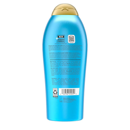 OGX Renewing + Argan Oil of Morocco Shampoo, Damage Repair Shampoo & Argan Oil to Help Strengthen & Repair Dry, Damaged Hair, Paraben-Free, Sulfate-Free Surfactants, 25.4 fl. oz