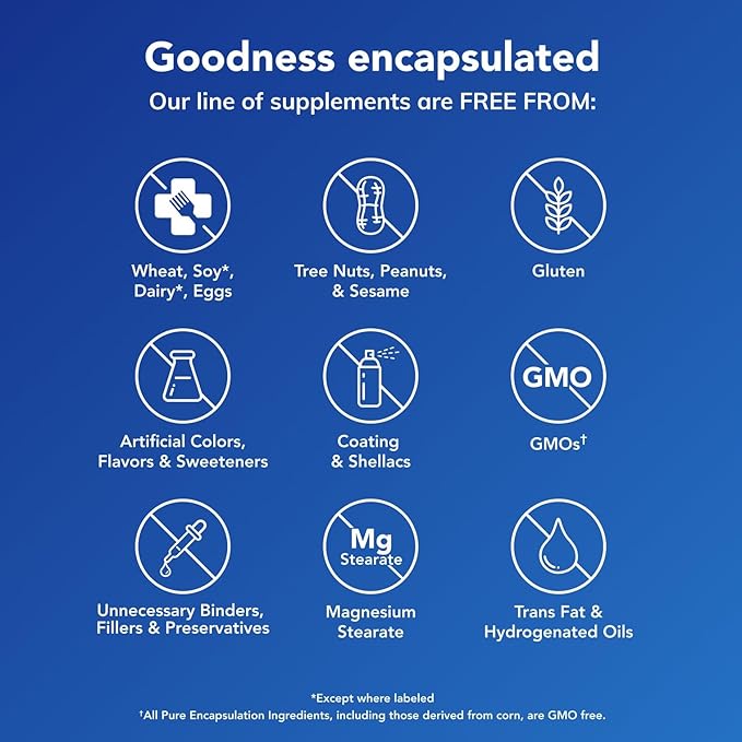 Pure Encapsulations O.N.E. Multivitamin - Once Daily Multivitamin with Antioxidant Complex Metafolin, CoQ10, and Lutein to Support Vision, Cognitive Function, and Cellular Health - 30/60/120 Capsules