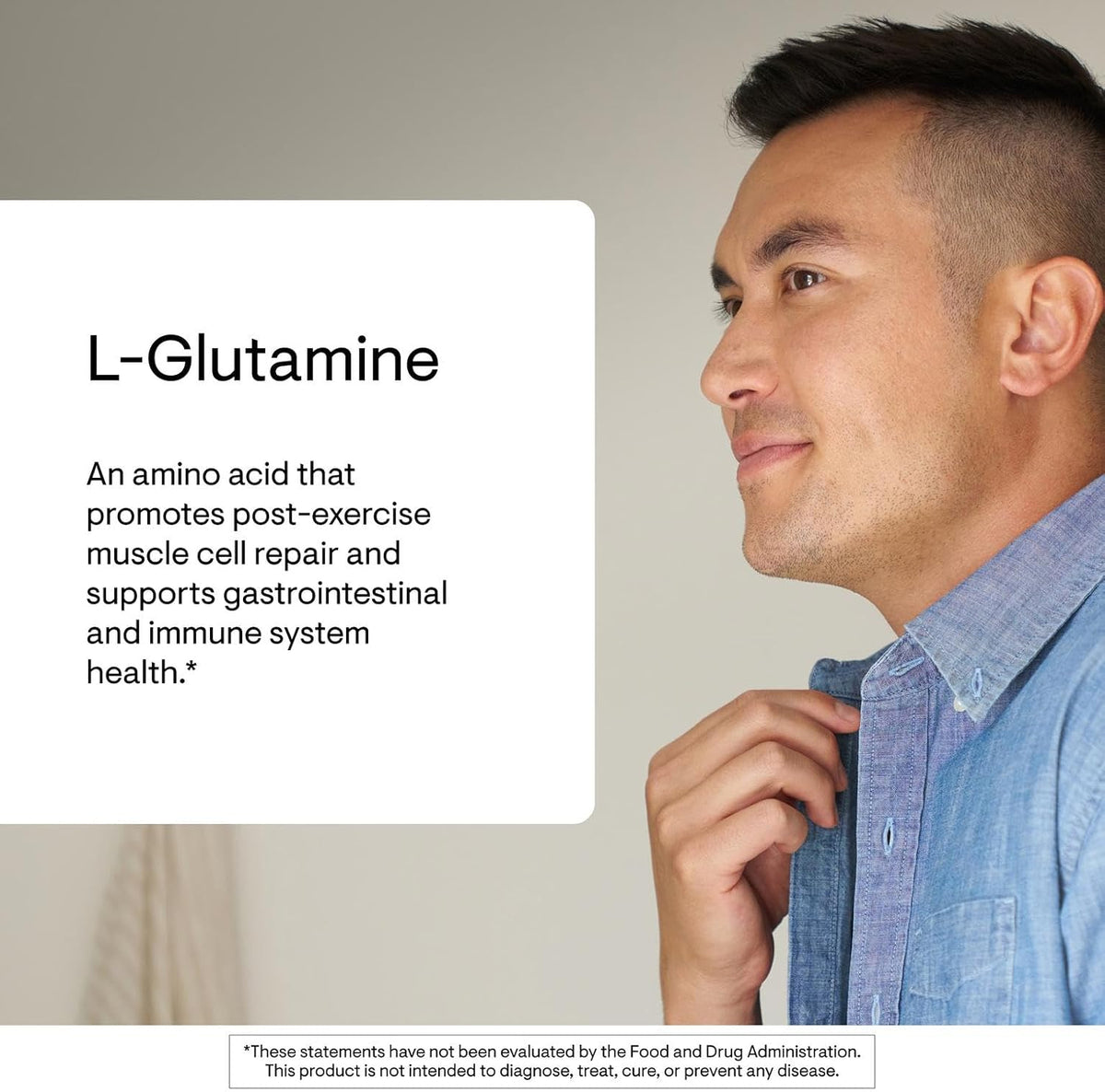 THORNE - L-Glutamine - Amino Acid Supplement for Immune System & GI Health - Promotes Post-Exercise Muscle Cell Repair* - Third-Party Certified - Gluten, Dairy & Soy-Free - 90 Capsules