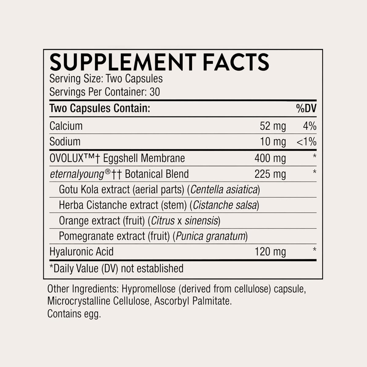 THORNE - Radiant Skin Complex - Hyaluronic Acid & Clinically Studied Ingredients - Skin Hydration & Healthy Aging Support - Helps Reduce Fine Lines & Wrinkles* - NSF Certified for Sport - 60 Capsules