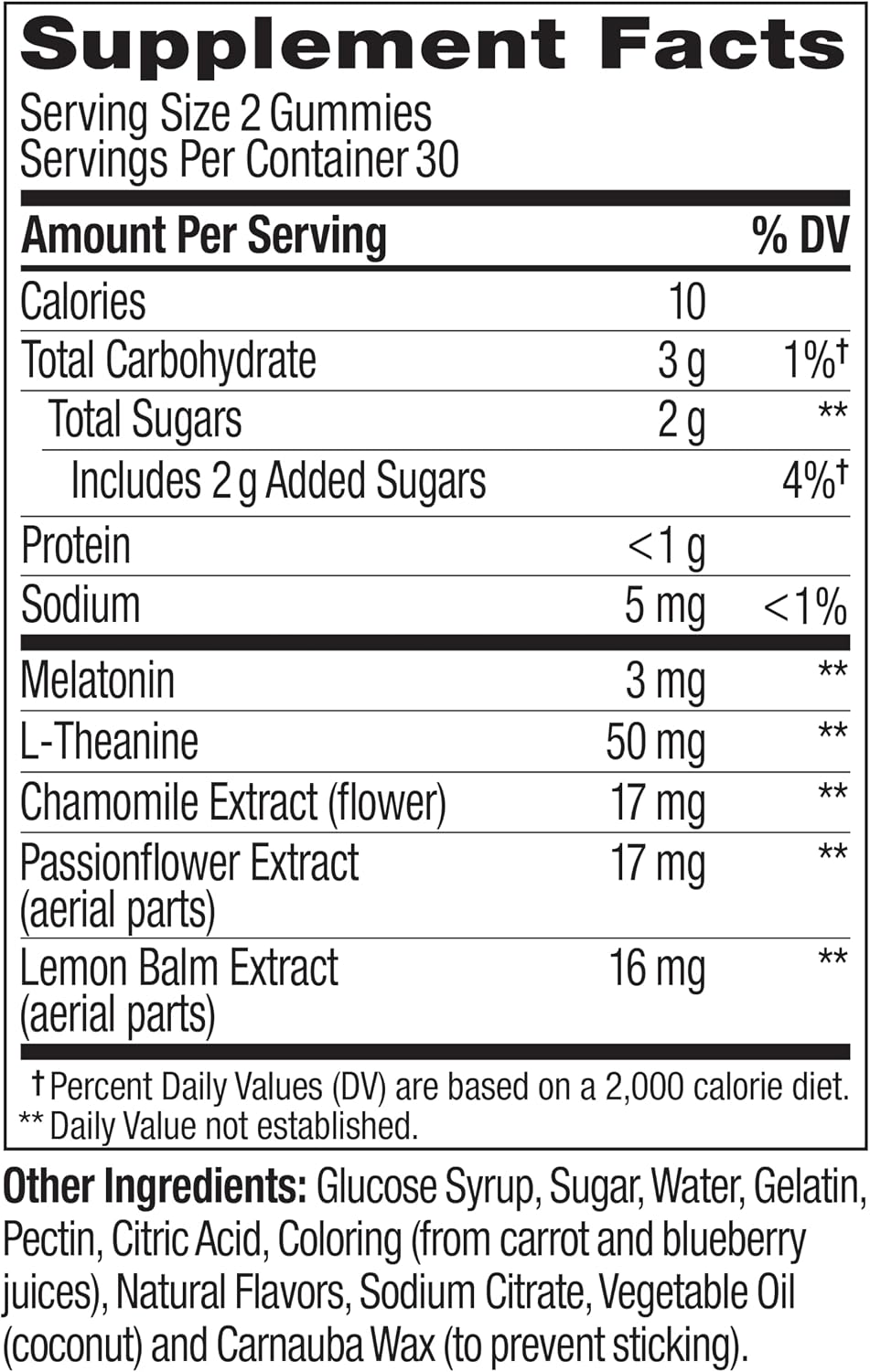 OLLY Sleep Gummies for Adults, 3 mg Melatonin Gummies with L-Theanine, Sleep Support for Restful Sleep*, Non-Habit Forming Sleep Support*, Blackberry Zen, Gluten Free, 60 Count