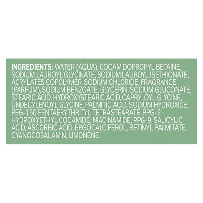 OLLY Body Wash Clear Mood + Skin with salicylic acid, niacinamide & vitamin A for smoother skin 17 Fl Oz