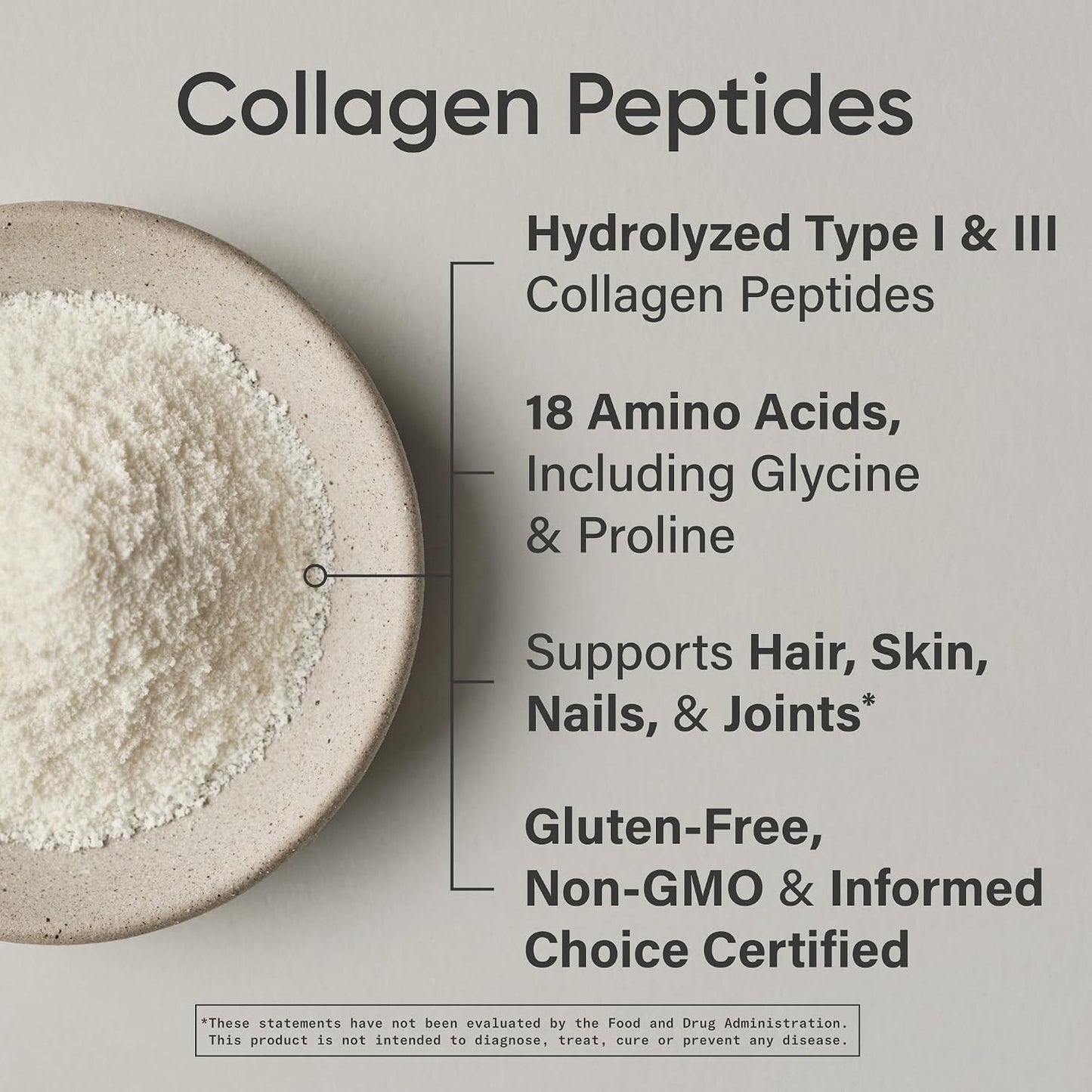 Sports Research® Collagen Peptides Protein Powder 16oz (Unflavored) | 11g Grass-Fed Collagen per Scoop · Hair, Skin & Joint Support · Easy to Mix in Coffee & Shakes - 41 Servings