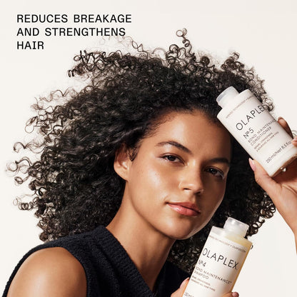 Olaplex Nº.4 Bond Maintenance™ Hair Strengthening Shampoo: Repairs Damage & Defend Against Future Breakage | Replenishes Hydration | For Coily, Curly, Straight, and Wavy
