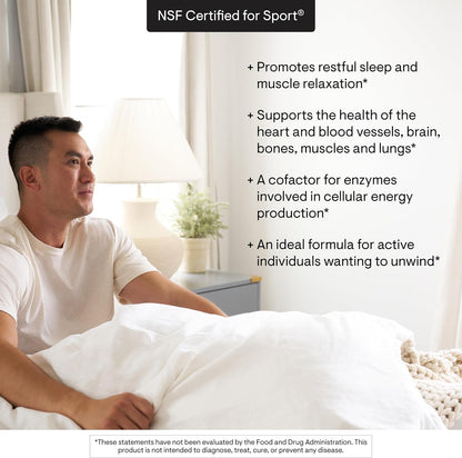 THORNE - Magnesium Bisglycinate - Powdered Magnesium Formula - Supports Restful Sleep, Muscle Relaxation, Heart Health & Metabolism* - NSF Certified for Sport - Gluten, Dairy & Soy-Free - 30 Servings