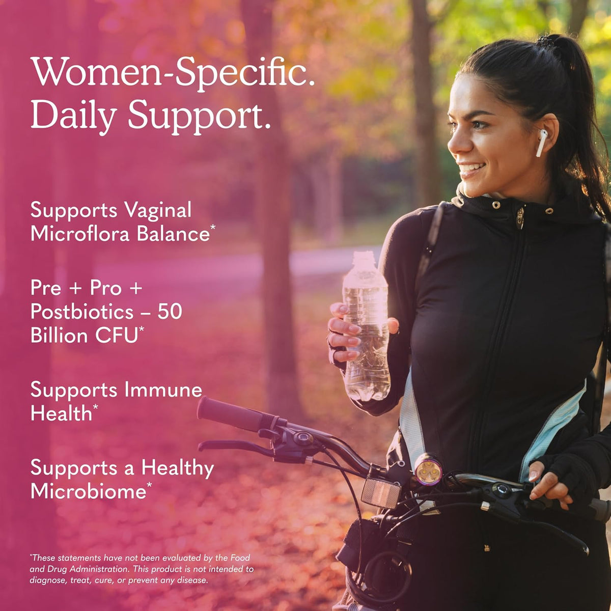 Garden of Life Dr. Formulated Once Daily 3-in-1 Probiotic for Women – Digestive, Immune & Vaginal Health, 30 Day Supply