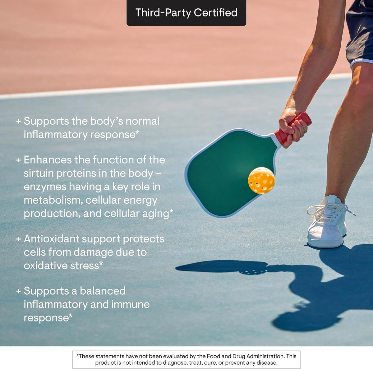 THORNE - Resveratrol Complex - Supports Healthy Aging* - Trans-Resveratrol Supplement with Green Tea, Quercetin & Curcumin Phytosome - Third-Party Certified - Gluten, Dairy & Soy-Free - 60 Capsules