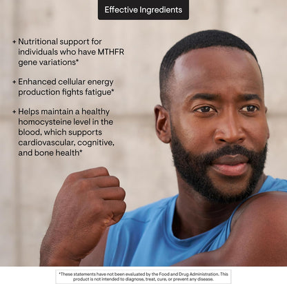 THORNE - Methyl-Guard Plus - Active Folate (5-MTHF) with Vitamins B2, B6 & B12 - Supports Methylation & Healthy Level of Homocysteine* - Gluten, Dairy & Soy-Free - 30 Servings