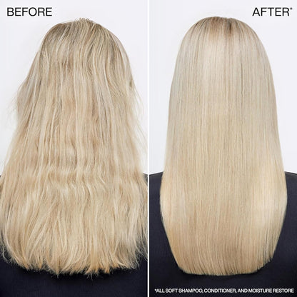 Redken All Soft Conditioner - Moisturizes & Hydrates Dry, Brittle Hair, Softens, Smooths & Adds Hair Shine, Conditioner & Detangler