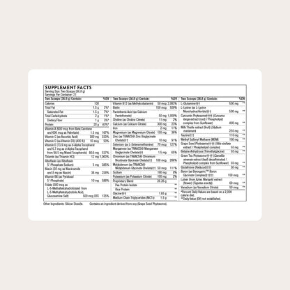 THORNE - MediClear Plus - Rice & Pea Protein Powder Supplement with a Complete Multi-Vitamin & Mineral Profile - Support for an Elimination or Detox Program* - Third-Party Certified - 21 Servings