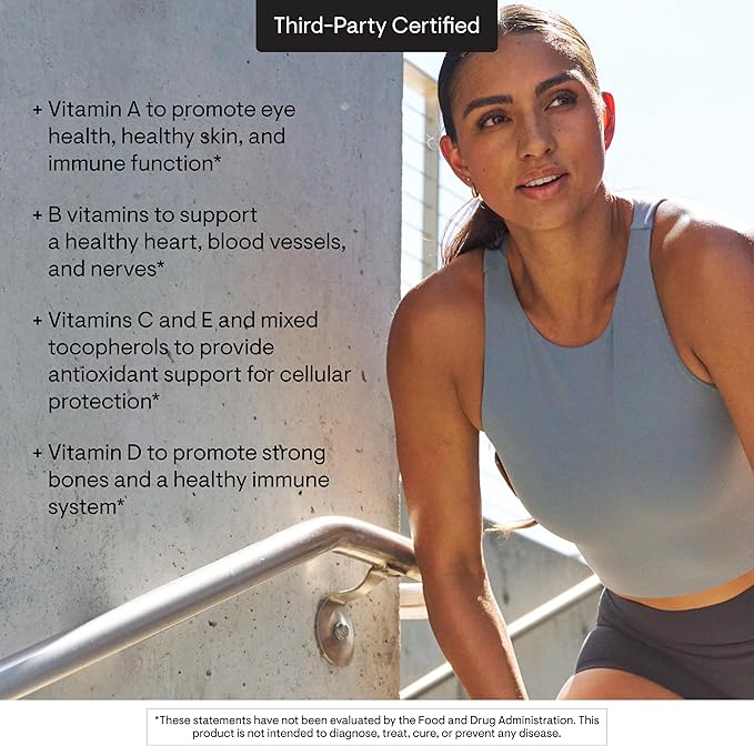 THORNE - Basic Nutrients 2/Day - Comprehensive Daily Multi-Vitamin with Optimal Bioavailability - Vitamin & Mineral Formula - Third-Party Certified - Gluten, Dairy & Soy-Free - 60/120 Capsules