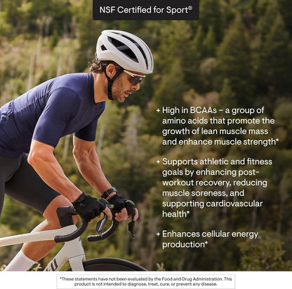 THORNE - Amino Complex - Clinically-Validated EAA and BCAA Powder for Pre or Post-Workout - Promotes Lean Muscle Mass & Exercise Recovery* - Berry - NSF Certified for Sport - Dairy-Free - 30 Servings