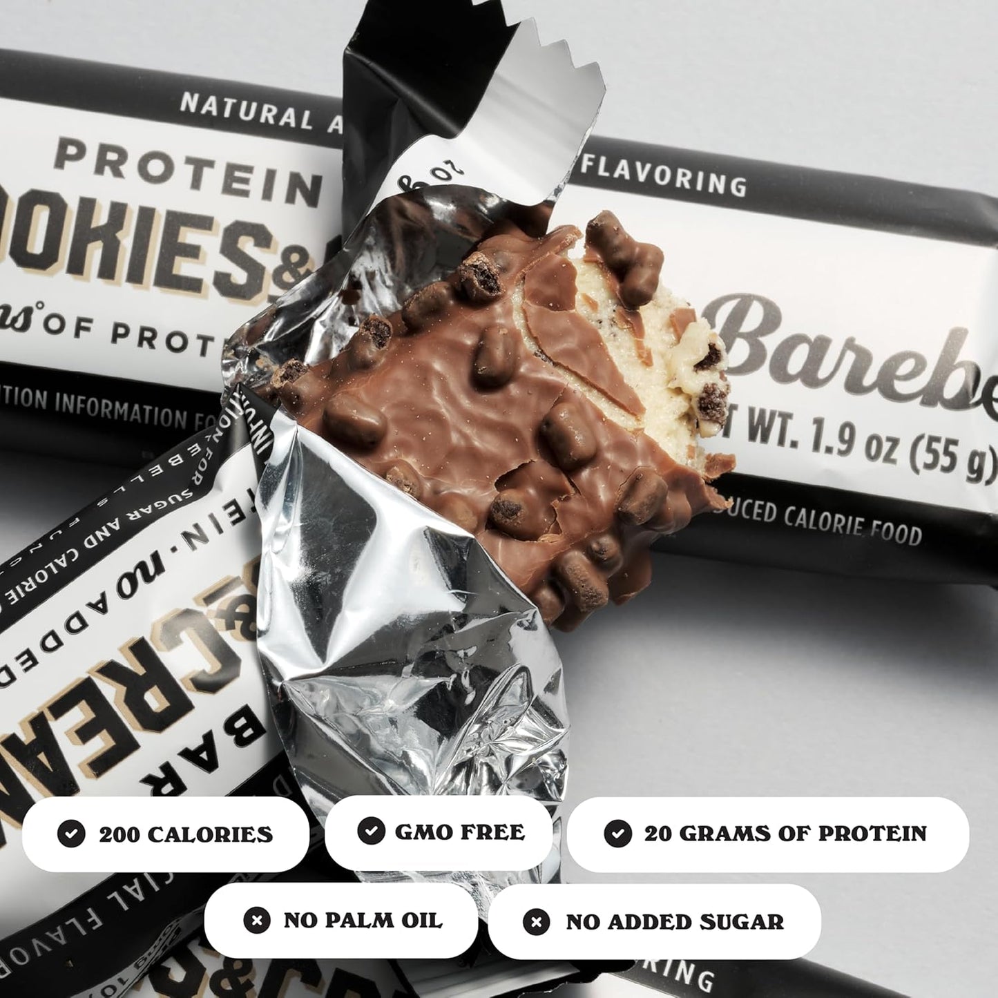 Barebells Protein Bars, Cookies & Cream/Cookies & Caramel/Birthday Cake/ Variety Pack