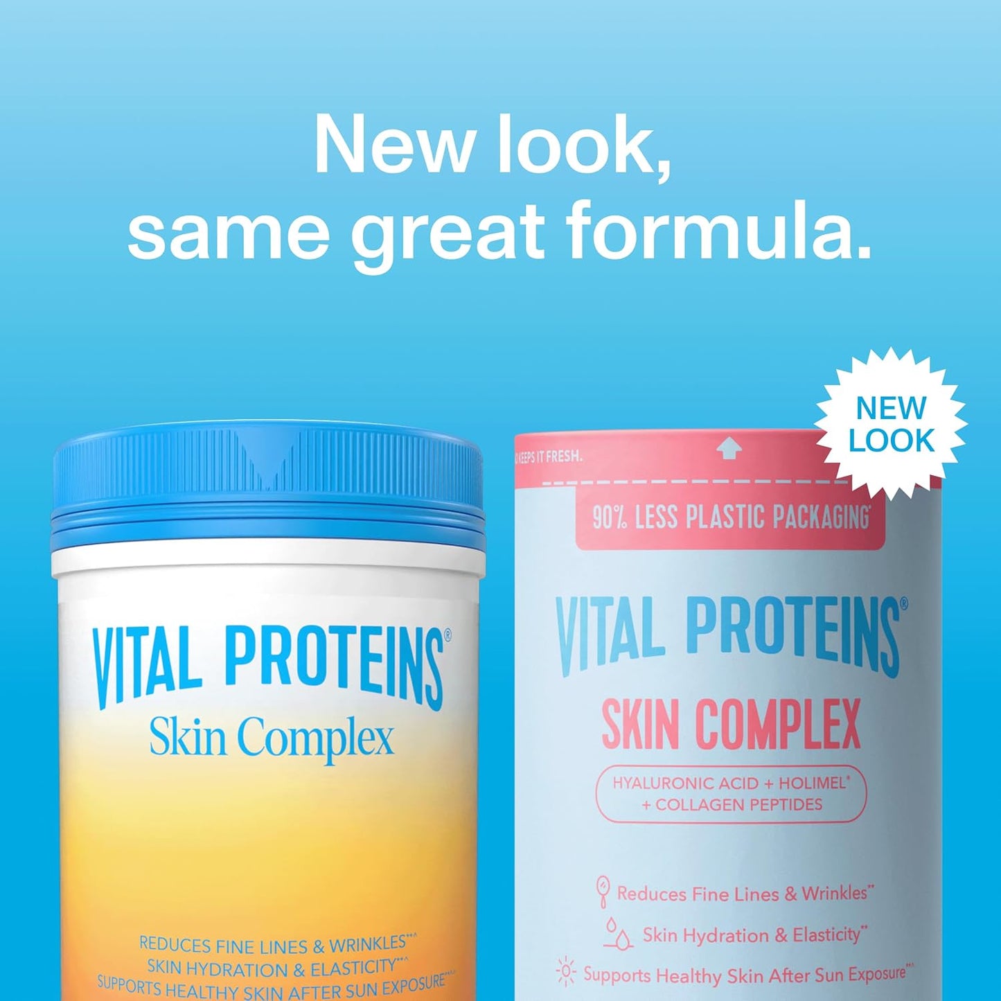 Vital Proteins Collagen Peptides for Women, 20g Hydrolyzed Collagen with Vitamin C, Hyaluronic Acid, Verisol & Holimel, Unflavored Powder, 11.9 oz