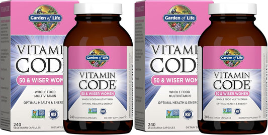 Garden Of Life, Vitamin Code 50 Wiser Womens Multi 120 Organic, 120 Count