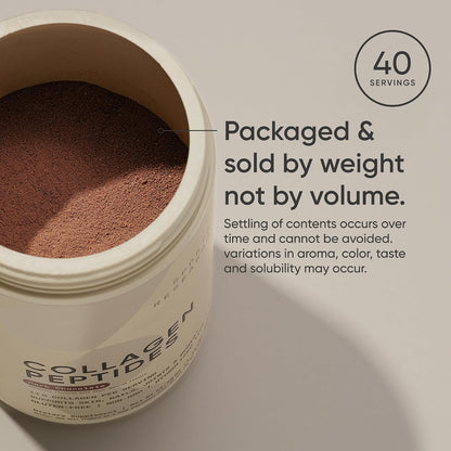 Sports Research® Collagen Peptides Protein Powder, Dark Chocolate (1.41lb) | 11g Grass-Fed Collagen per Scoop · Hair, Skin & Joint Support · Easy to Mix in Coffee & Shakes · Sugar-Free, 40 Servings