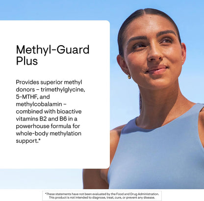 THORNE - Methyl-Guard Plus - Active Folate (5-MTHF) with Vitamins B2, B6 & B12 - Supports Methylation & Healthy Level of Homocysteine* - Gluten, Dairy & Soy-Free - 30 Servings