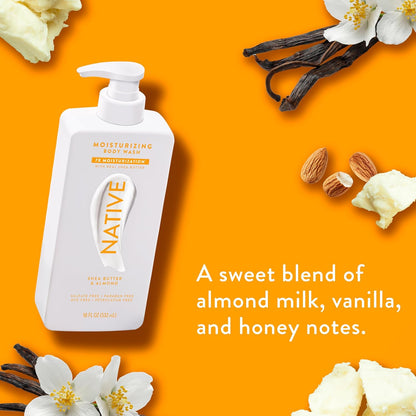 Native Moisturizing Body Wash Contains Naturally Derived Ingredients - Multiple Variants To Choose From - 11 Oz