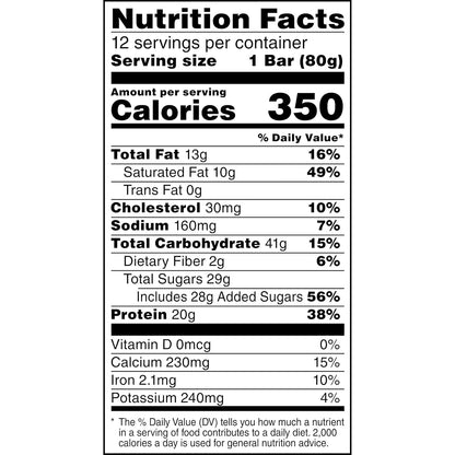 Gatorade Whey Protein Recover Bars, Chocolate Chip/Cookies & Cream/ Mint Chocolate Crunch