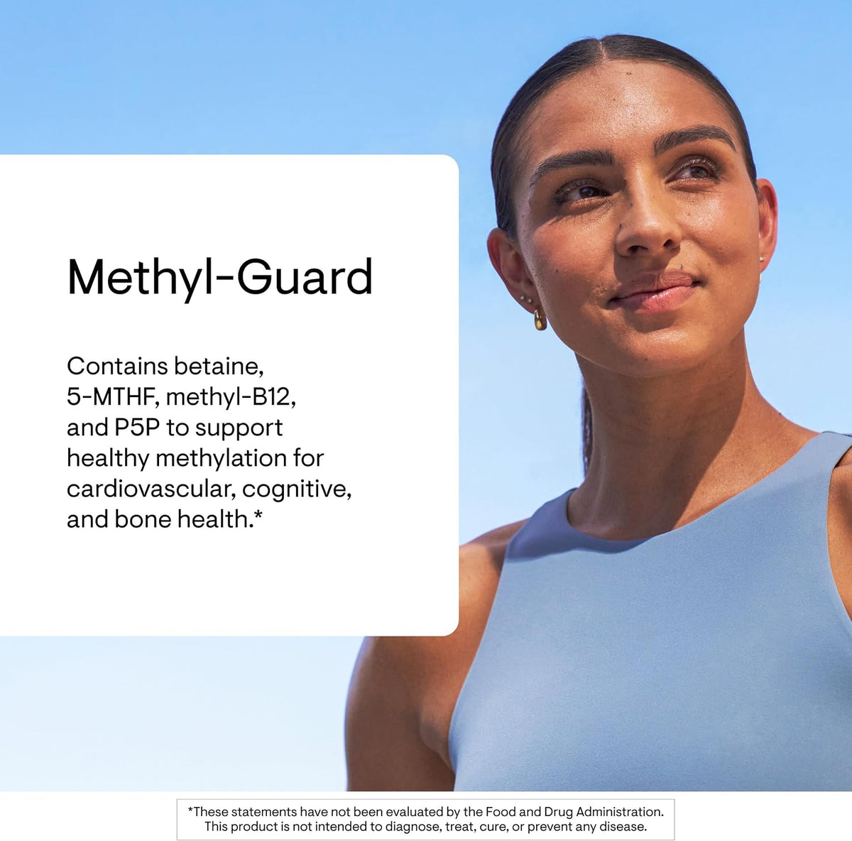 THORNE - Methyl-Guard - Supports Methylation for Healthy Heart, Blood Vessels, Brain & Bones* - Vitamins B6 & B12, Folate (5-MTHF) & Betaine - Gluten, Dairy & Soy-Free - 180 Capsules