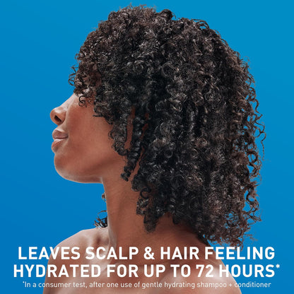 CeraVe Gentle Hydrating Shampoo, With Ceramides, Niacinamide & Hyaluronic Acid For Soft, Healthy Looking Hair & Scalp, Sulfate Free & Color Safe Shampoo, For All Hair Types, 12/19 Oz