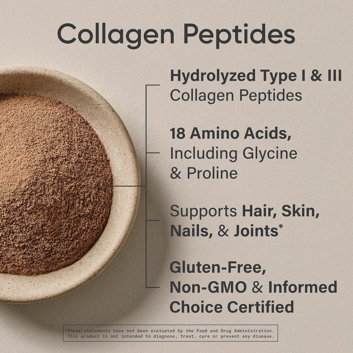 Sports Research® Collagen Peptides Protein Powder, Dark Chocolate (1.41lb) | 11g Grass-Fed Collagen per Scoop · Hair, Skin & Joint Support · Easy to Mix in Coffee & Shakes · Sugar-Free, 40 Servings