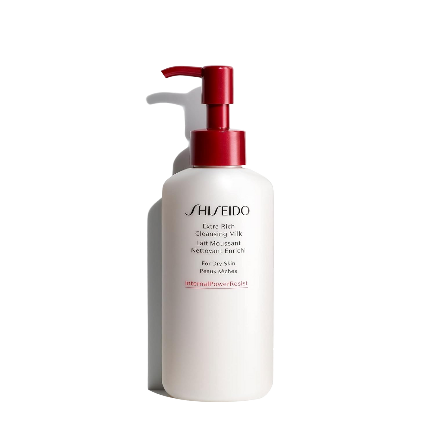 Shiseido Extra Rich Cleansing Milk - 125 mL - Gentle Cleanser for Hydrated, Moisturized Skin - Gentle & Soap Free - For Dry, Very Dry & Sensitive Skin