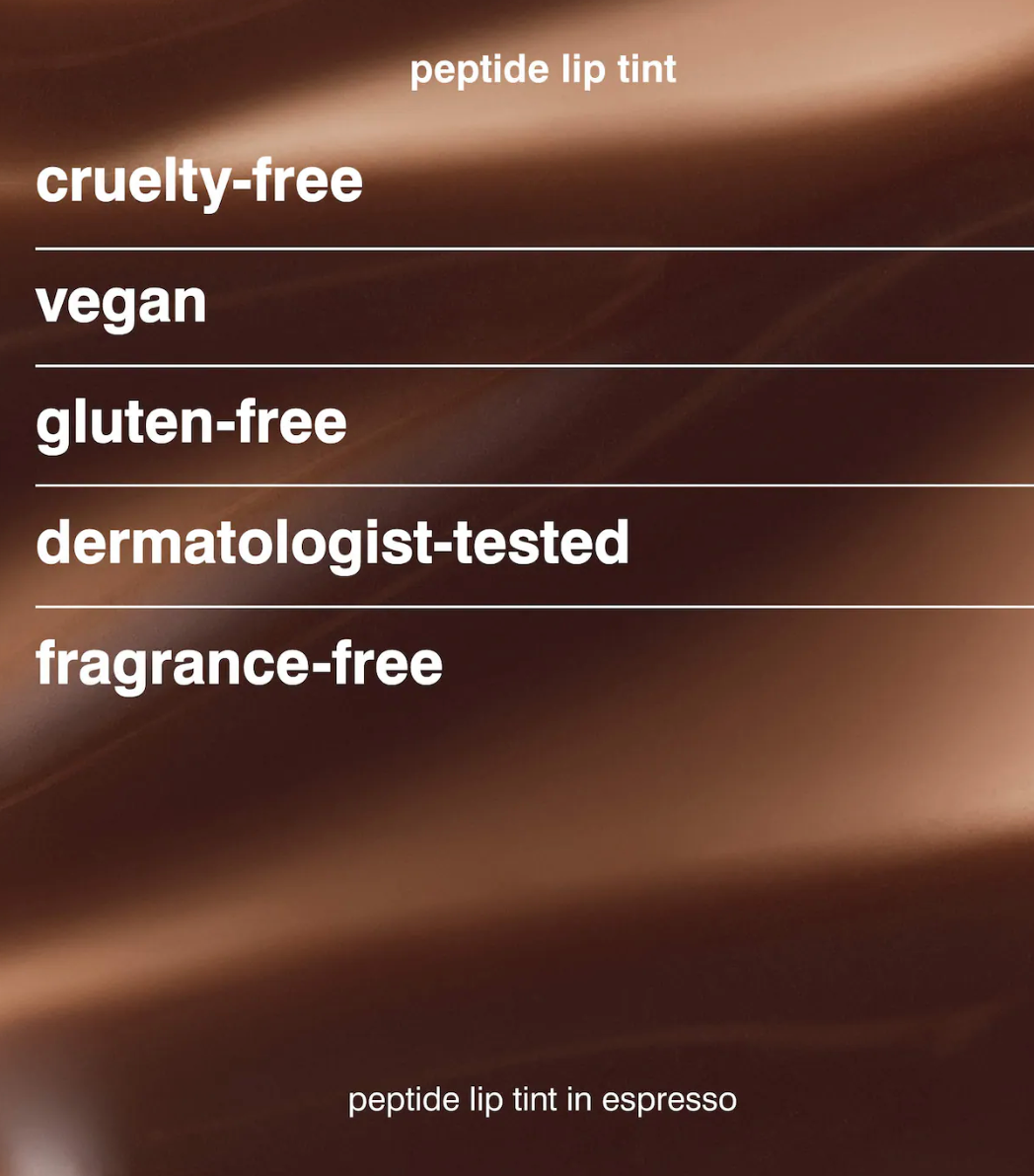RHODE PEPTIDE LIP TINT ESPRESSO - RICH BROWN