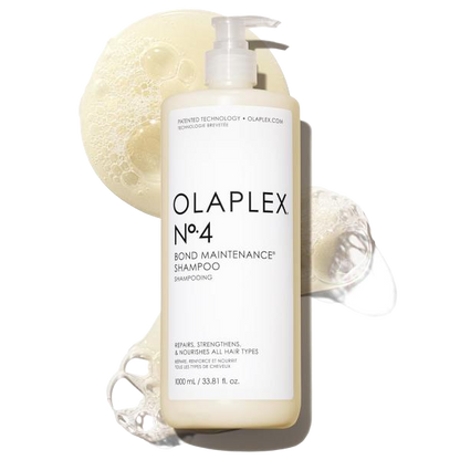 Olaplex Nº.4 Bond Maintenance™ Hair Strengthening Shampoo: Repairs Damage & Defend Against Future Breakage | Replenishes Hydration | For Coily, Curly, Straight, and Wavy