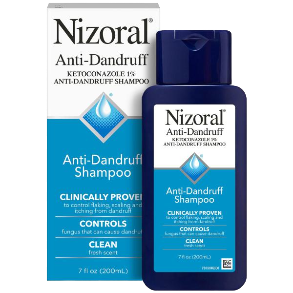 Nizoral Anti-Dandruff Shampoo with 1% Ketoconazole, Fresh Scent, 7 Fl Oz