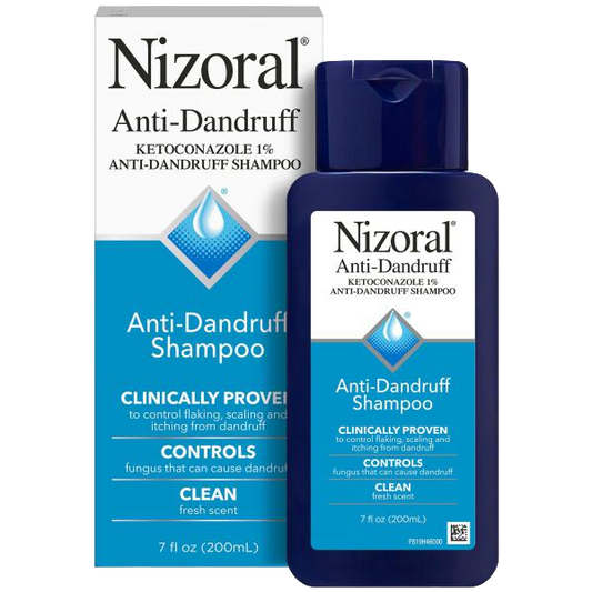 Nizoral Anti-Dandruff Shampoo with 1% Ketoconazole, Fresh Scent, 7 Fl Oz
