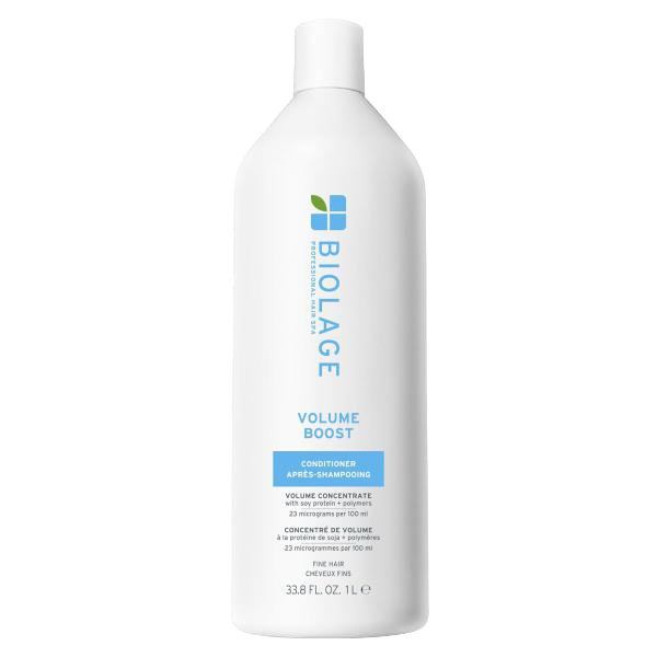 Biolage Volume Boost Conditioner - Weightless Moisture, Shine & Volume, Detangles Fine Hair, Soy Protein & Polymers, Vegan & Paraben-Free