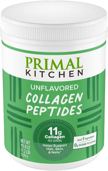 Primal Kitchen Collagen Peptides, Unflavored Collagen Powder, 1.2 Pounds