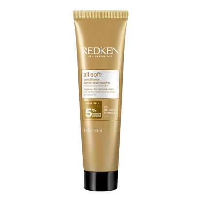 Redken All Soft Conditioner - Moisturizes & Hydrates Dry, Brittle Hair, Softens, Smooths & Adds Hair Shine, Conditioner & Detangler