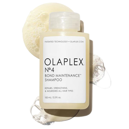 Olaplex Nº.4 Bond Maintenance™ Hair Strengthening Shampoo: Repairs Damage & Defend Against Future Breakage | Replenishes Hydration | For Coily, Curly, Straight, and Wavy