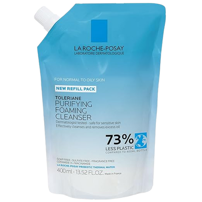 La Roche-Posay Toleriane Purifying Foaming Facial Cleanser, Oil Free Face Wash for Women & Men with Niacinamide + Ceramides, Pore Cleanser Safe For Sensitive Skin, Won’t Dry Out Skin, Soap Free