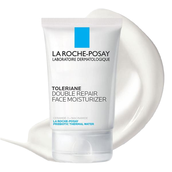 La Roche-Posay Toleriane Double Repair Face Moisturizer, Daily Moisturizer Face Cream with Ceramide & Niacinamide for All Skin Types, Immediate Comfort & Long Lasting Hydration, Fragrance Free